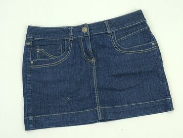 granatowa tiulowe spódnice: Skirt, Denim Co, L (EU 40), condition - Perfect