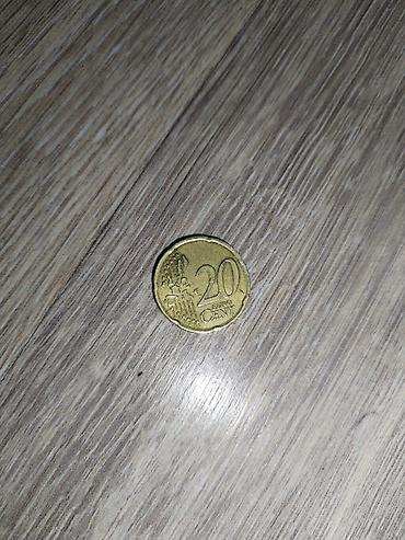 cent: 20 Avro, 2002 il, Vəziyyəti: Əla — 2