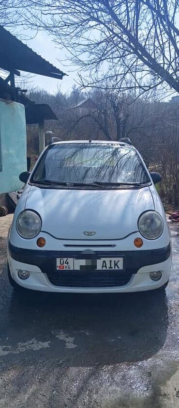 Daewoo: Daewoo Matiz: 2002 г., 0.8 л, Механика, Бензин, Хэтчбэк