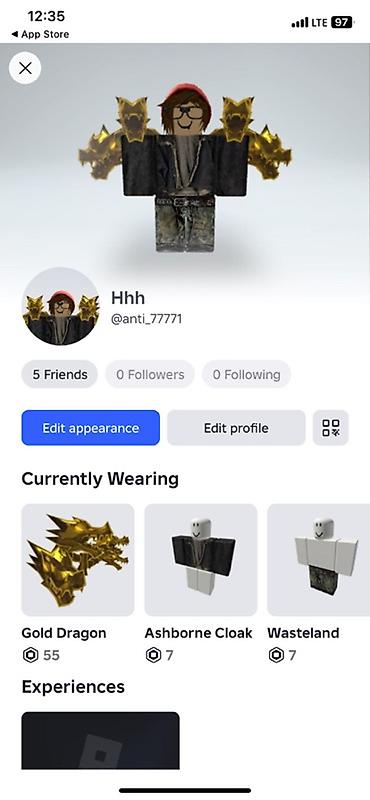 Аксессуары и скины для аватара Roblox Состав: - Gold Dragon — золотые