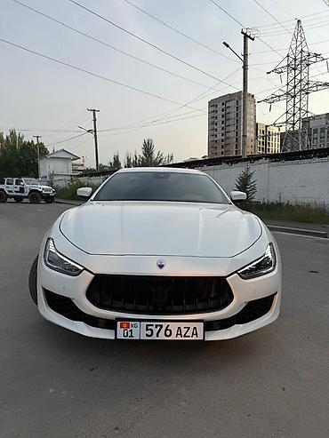 авто гибрид в бишкеке цена: Maserati Ghibli: 2020 г., 3 л, Автомат, Дизель, Седан — 1