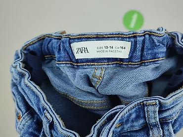 dresy lidl: Spodnie jeansowe, Zara, 13 lat, 164, stan - Bardzo dobry — 5