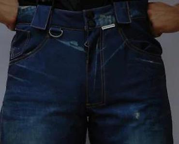 Farmerke: Muške farmerke tamnoplave boje sa ravnim nogavicama, idealne za — 15