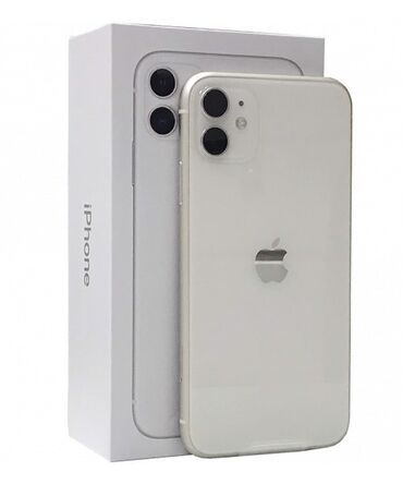 iphone 11 64gb бу: IPhone 11, Б/у, 128 ГБ, Белый, Чехол, Коробка, 72 %