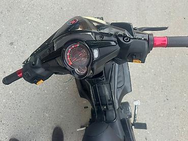 moped 200: Skuter/moped – şəhər içi sürüş üçün praktik və qənaətcil - Rəng: qara — 6