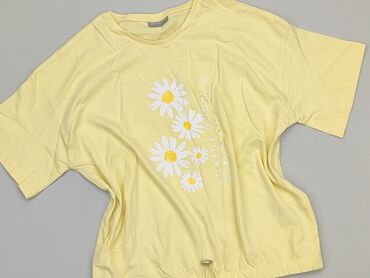 żółta bluzka w czarne paski dla dzieci: Bluzka, Destination, 15 lat, 164-170 cm, stan - Bardzo dobry