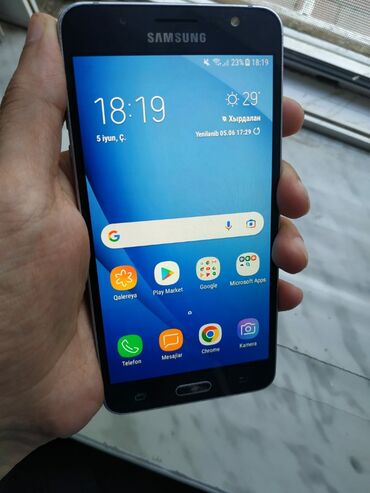 Samsung: Samsung Galaxy J7 2017, 16 GB, rəng - Qara