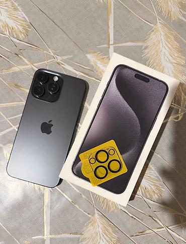 Apple iPhone: IPhone 15 Pro, Black Titanium, Simsiz şarj — 13