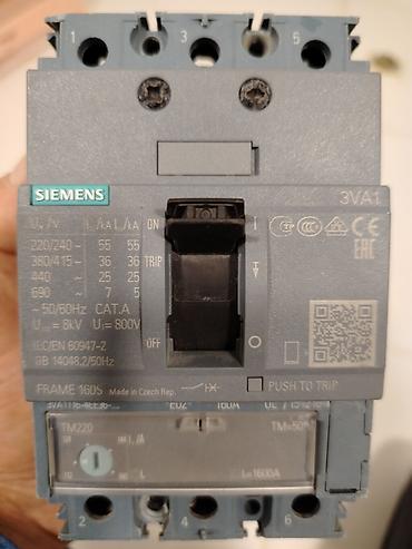 elektro mişar: Siemens Elektrik avtomat, 3 faza — 5