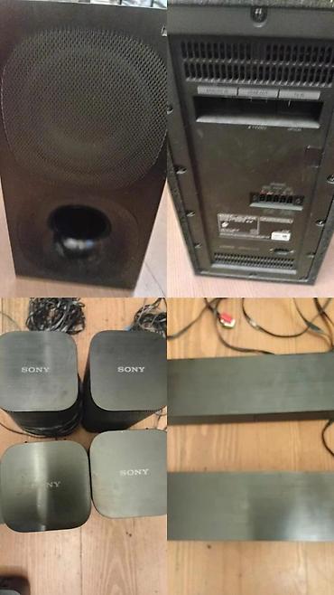 ses aparatı: Sony ev kinoteatrı üçün akustik sistemi Komplekt: - 1 ədəd aktiv — 1