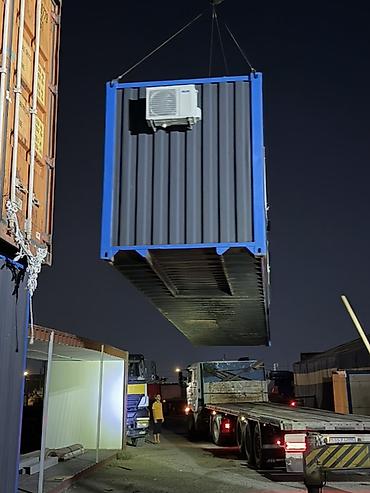 Metal karkaslı, modul konteyner tipli ofis/yaşayış bloku - Ölçü: Uzun — 2