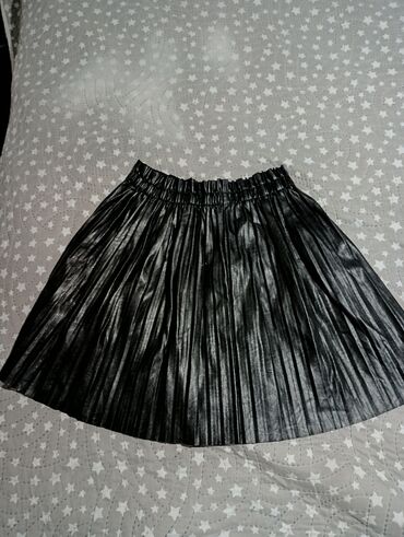 suknje od viskoze: Mini, bоја - Crna