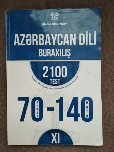 guler huseynova kitabi: Nizami Hüseynov Azərbaycan dili 70 sınaq, 2100 test, endirim edəcəm