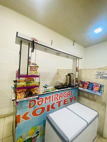 Kafe/bufet üçün hazır mini “kokteyl və fast-food” guşəsi – — 4