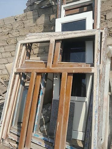 ag qapi: Plastik qapi ve pəncərə - Müxtəlif ölçülərdə pəncərə çərçivələri və — 3