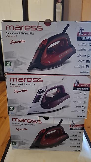 birja com masaj: Maress Süperstim 2200 W Buharlı Ütü, Türkiyə istehsalı, Təzədi — 1