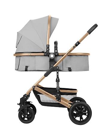 voile blanche patike: KIKKA BOO Amaia – premium 3u1 kolica, light grey (SKU: KKB1) Opis: - — 4