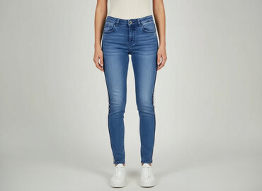 jeansy lindex: Up FASHION, Jeansy damskie, rozmiar S