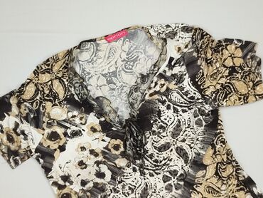 sukienki dla puszystych z dużym brzuchem: APRIORI, Women's blouse, size 4XL (EU 48)
