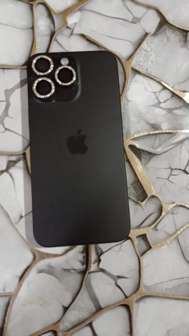 iphone 15 pro irşad: IPhone 15 Pro Max, 256 GB, Black Titanium, Simsiz şarj, Face ID