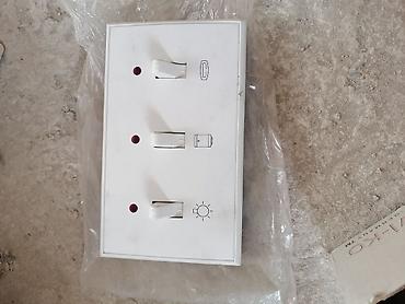 limun sadnice: Trofazni zidni prekidač i utičnice – komplet za instalacije - — 1