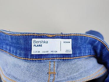 mom jeans pull and bear: Bershka, Jeansy damskie, rozmiar XS — 4