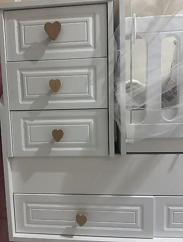 kombi: Uşaq beşiyi – modul kombinə (AĞ rəng) - Korpus: ağ rəngli — 2