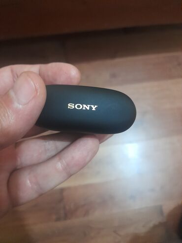 Qulaqcıqlar: Simsiz (Bluetooth) İşlənmiş Qulaqcıqlar Sony, rəng - Qara