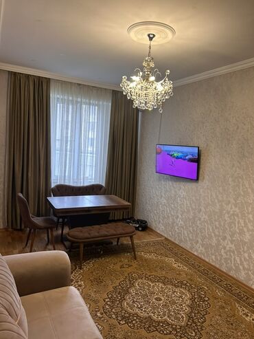 Uzunmüddətli kirayə mənzillər: Bileceri Kristal Abseronda 17/2 mertebesınde radnoy1 otaqlı menzil — 1