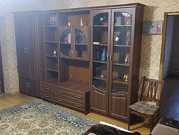 шванер: Гарнитур для зала, Б/у, МДФ, Самовывоз, цвет - Коричневый — 2