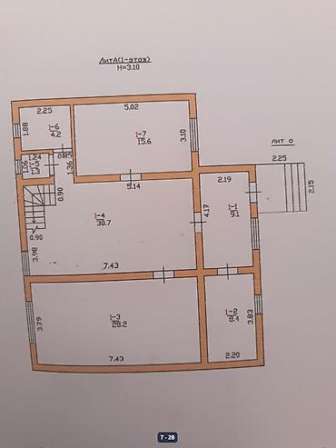 Продажа коттеджей и домов: 🏙️ Продаётся срочно двухэтажный Дом 📍 Локация район Арча Бешик ж/м 🏢 — 19