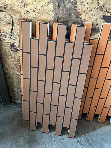 Фасадные плиты Сары-Таш (Травертин): Новый, Размер: 30x60 мм, Желтый, Гарантия, Бесплатная доставка, Бесплатный выезд — 9