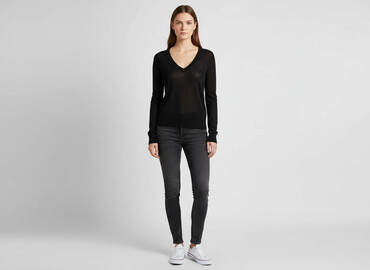 sweter z cekinami zara: Zara, Women`s sweater, size S