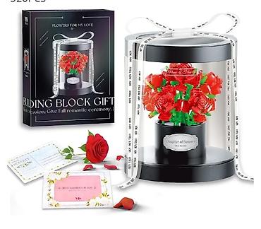 telepuzik oyuncaq: “Flowers For My Love” mikrokonstruksiya çiçək seti - Tema: Chapter of — 1