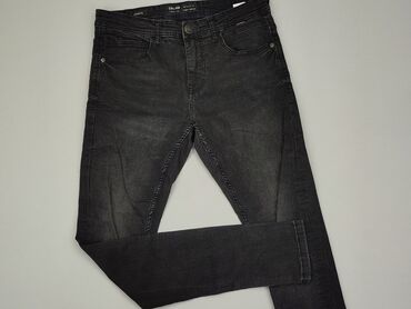 lee czarne jeansy: Jeansy dla mężczyzn, M, Cropp, stan - Dobry
