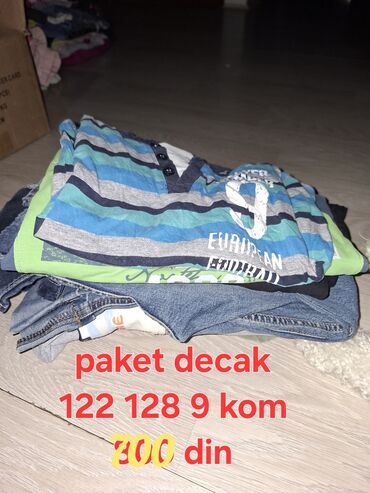 Paketi dečije odeće: Paket: Farmerke, Helanke, Košulje, Unisex — 2