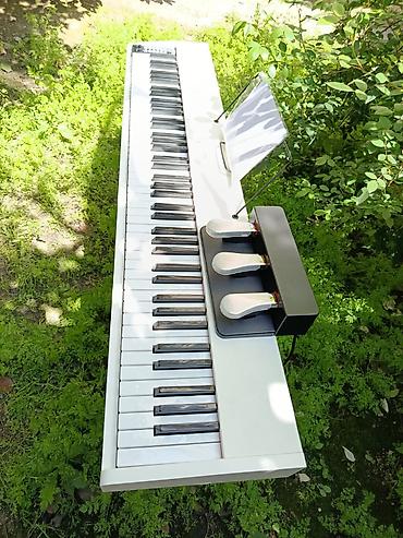 Digər auditexnika: Ağ rəngli. Elektro Pianino.Təzə. 88 klaviş tam oktava Piano — 9