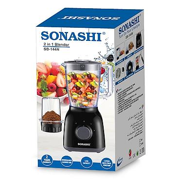 blender sonashi: №: 1892 Məhsulun adı: Sonashi SB-144N Black 2 in 1 Blender Brend — 2