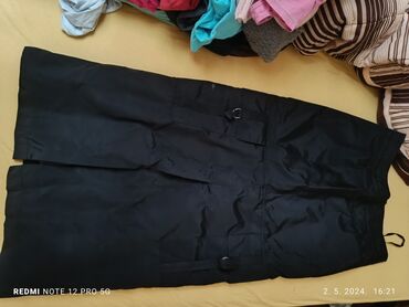 uska crna suknja: S (EU 36), Maksi, bоја - Crna