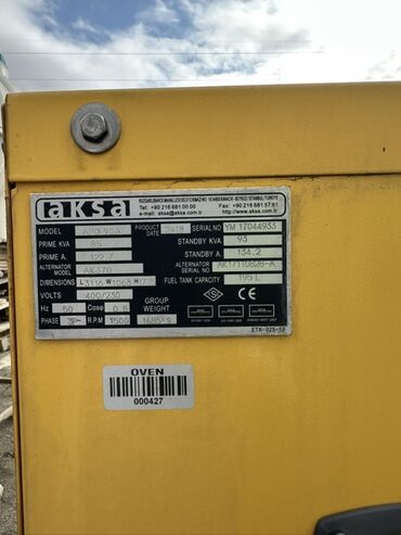 Generatorlar: Satış, Yeni, Dizel, Generator, Aksa, Pulsuz çatdırılma -da lalafo.az — 7 Generatorlar: Satış, Yeni, Dizel, Generator, Aksa, Pulsuz çatdırılma — 7