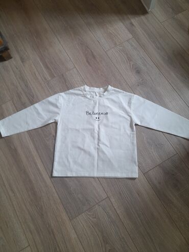 бренд одежда: Лонгслив, түсү - Ак, 2XS (EU 32)