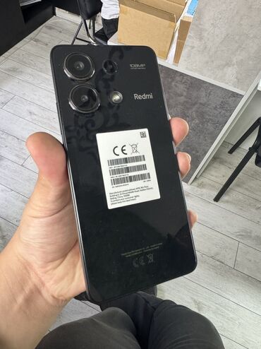 Redmi: Redmi, Redmi Note 13, Б/у, 128 ГБ, цвет - Черный, 2 SIM