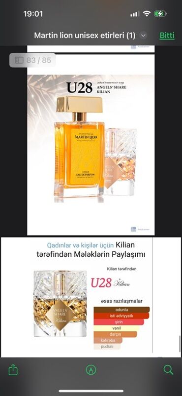 serin qoxulu etirler: Martin Lion unisex ətirləri - müxtəlif ətirlər təklif edir. Hər bir