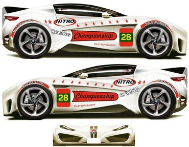 Кровати-машинки: Кровать-машинка, Новый, ЛДСП at lalafo.kg — 10 Кровати-машинки: Кровать-машинка, Новый, ЛДСП — 10