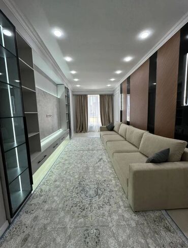 сдаю квартиру в джалал абаде: 2 комнаты, 74 м², Элитка, 6 этаж, Дизайнерский ремонт