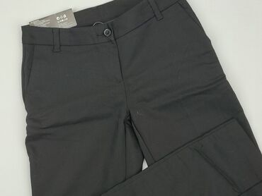 house spodnie jogger damskie: Material trousers, Esmara, S (EU 36), condition - Perfect