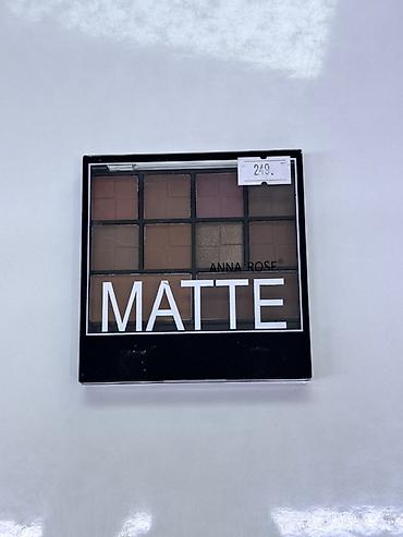 makeup: Палетка теней для век Anna Rose MATTE. Компактная палетка в — 1