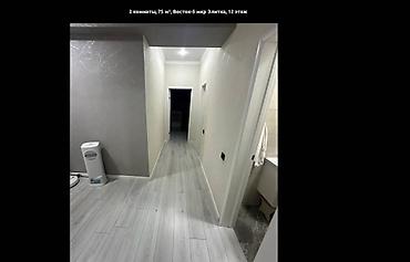 flat osh: 2 комнаты, 75 м², Восток-5 мкр Элитка, 12 этаж, Евроремонт — 1