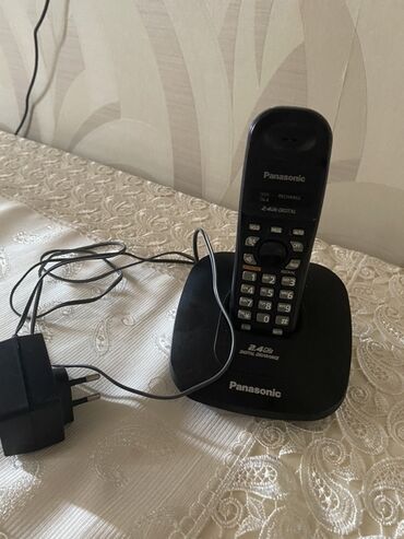 Digər mobil telefonlar: Panasonic simsiz ev telefonu dəsti - Marka: Panasonic - Tezlik: 2.4