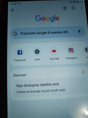 Tableti: Klipad tablet 8 inch velicine android 11 baterija dobra nema naloga — 2